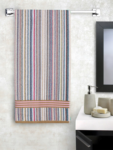 Creeva Multi-Stripe Cotton Towel – Ultra Soft Feel