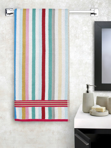 Creeva Everyday Stripe Cotton Towel – Multi Shade