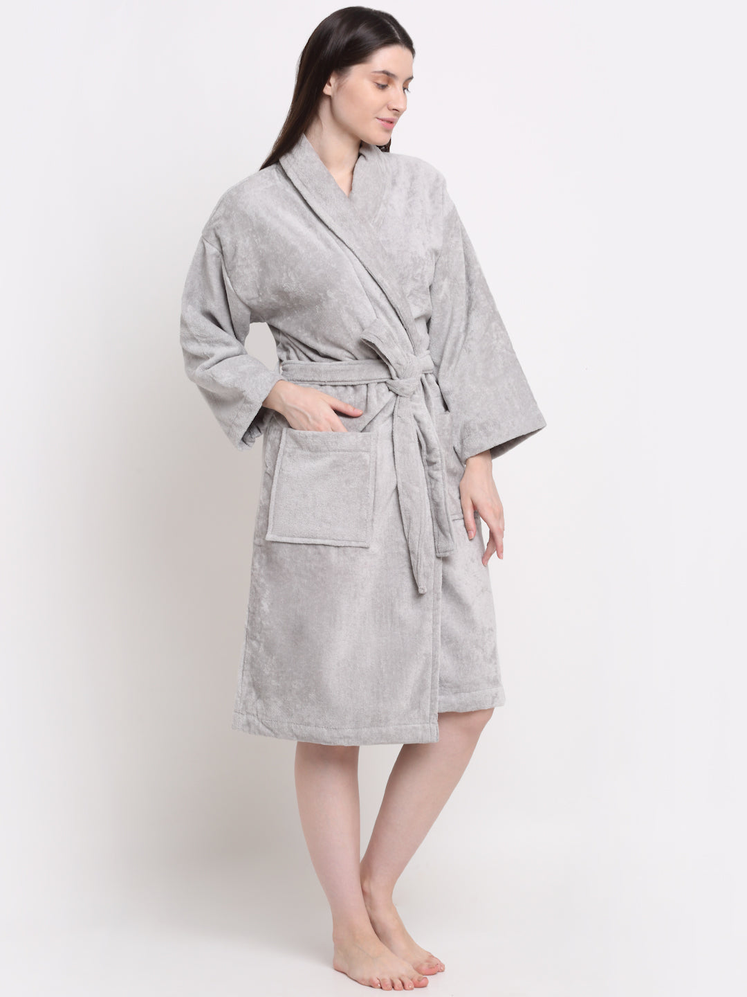 Soft & Cozy Cotton Bathrobe | Unisex Fit | Highly Absorbent – Cloud Burst