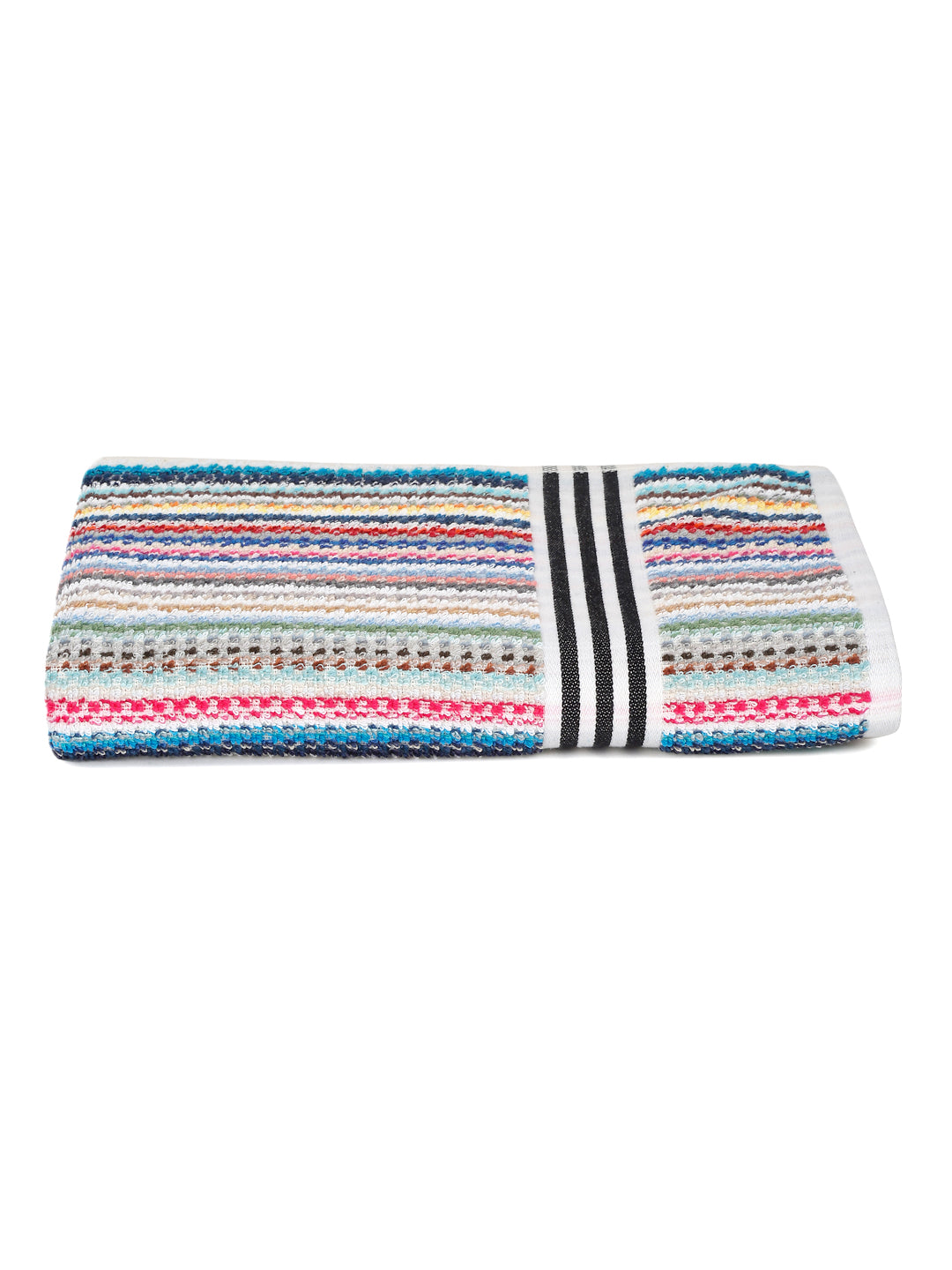 Creeva Color Splash Stripe Bath Towel – Cotton Comfort