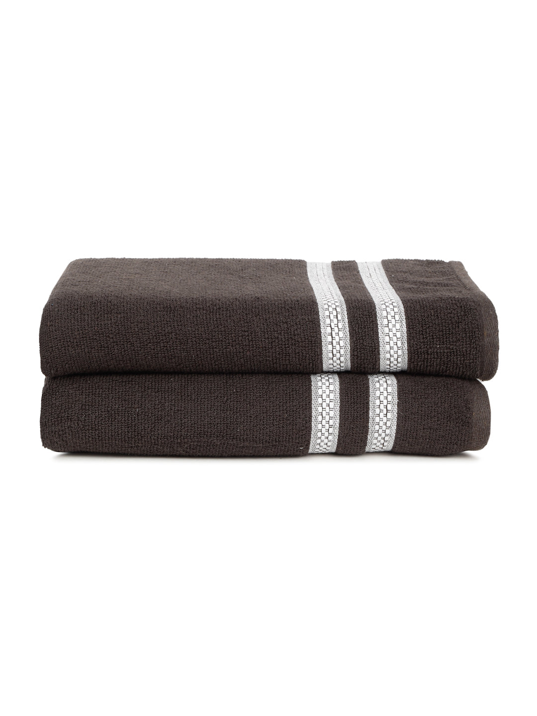 Creeva Comfort Bath Towels Set of 2 – Brown