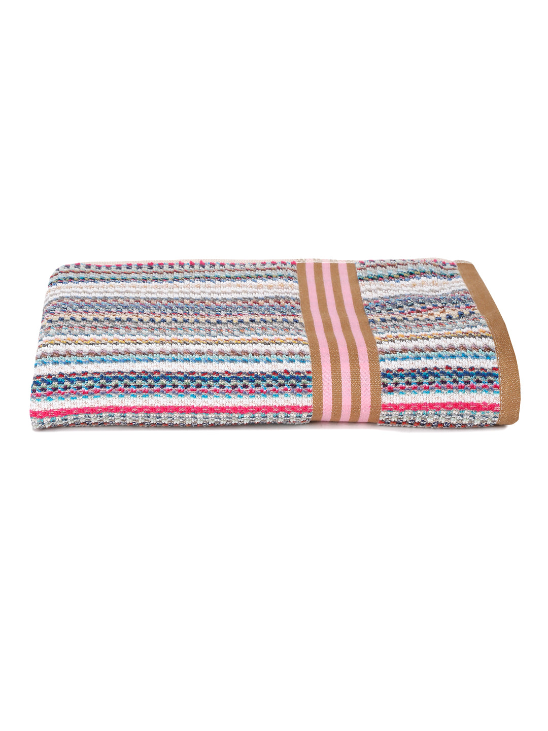 Creeva Multi-Stripe Cotton Towel – Ultra Soft Feel