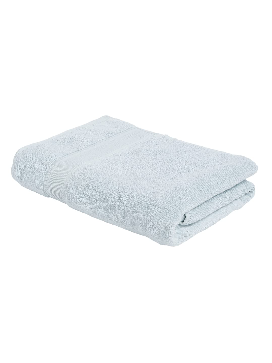 CREEVA 100% Cotton Bath Towel | 540 GSM | Super Soft High Absorbent Towel | Large Size Bath Towel for Men and Woman | Lightweight & Odour Free | Size-75 X 140 CM | Aqua Marine