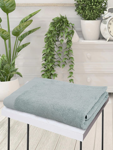Creeva 550 GSM Bath Towel 100% Cotton Ultra Soft, Quick Drying, Super Absorbent 75 X 150 CM Aqua Blue