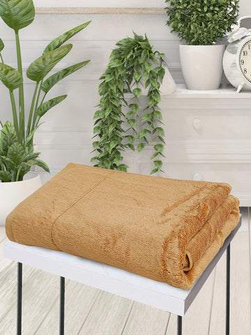 CREEVA Soft 550 GSM Solid Bath Towel 75 X 145 CM Rust