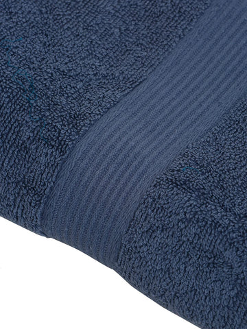 CREEVA Soft 450 GSM Solid Bath Towel 70 X 145 CM Midnight Blue