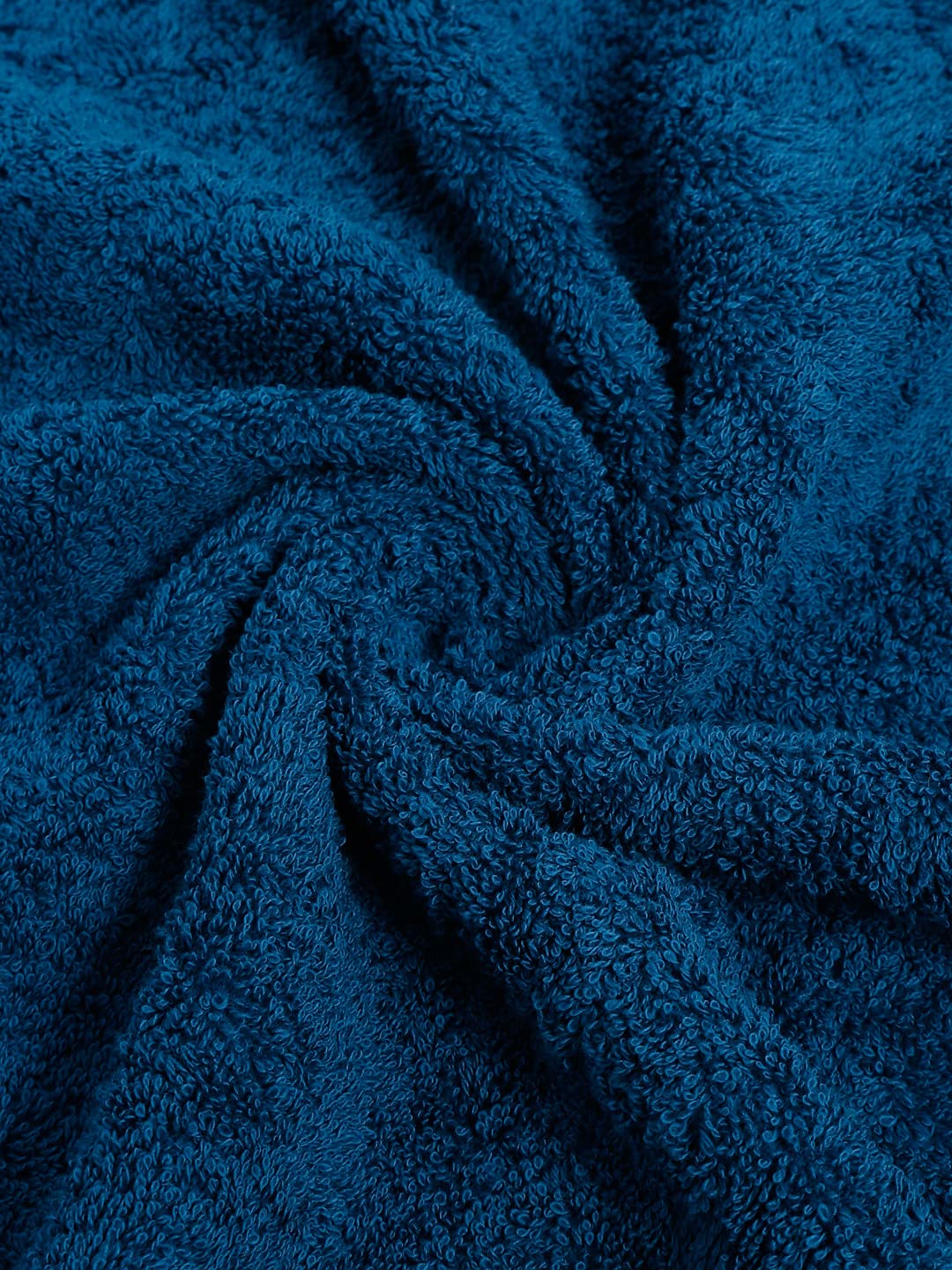Creeva 100% Organic Cotton Gym Towel, 520 GSM, Highly Absorbent Quick Drying, Super Soft, Lightweight - Perfect for Gym Any Sports, 50X105 Cm - Peacock Blue