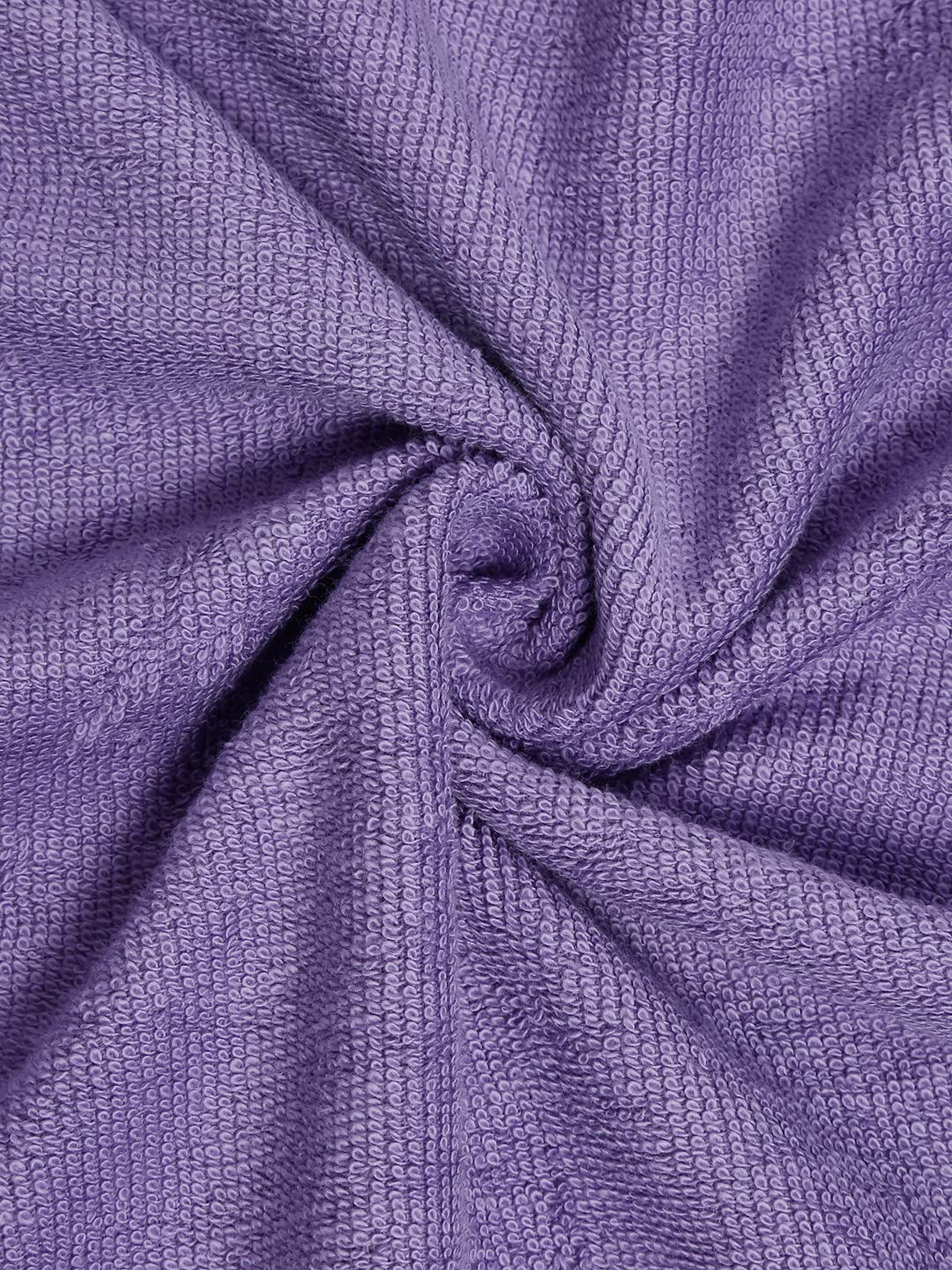 CREEVA 380 GSM Solid Gym Towel 50 X 105 CM Purple Color, Highly Absorbent, Ultra Soft Pack of 1
