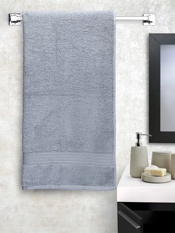 CREEVA Soft 575 GSM Solid Bath Towel 75 X 145 CM Est Blue
