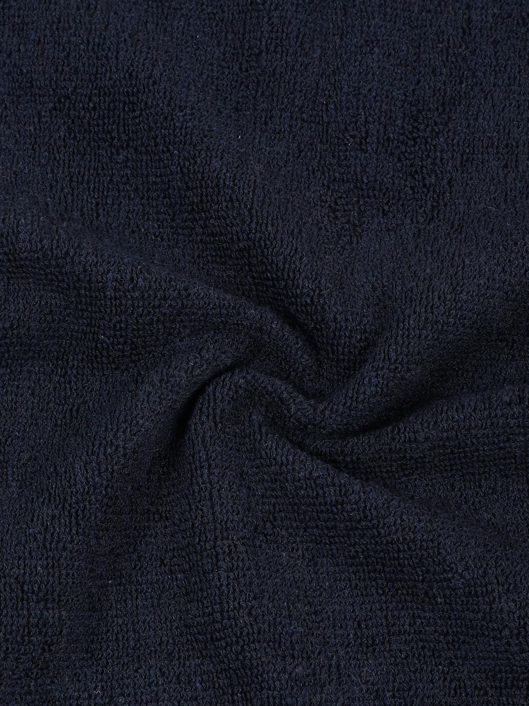 CREEVA Classic Cotton Hand Towel Set of 2 | Luxurious 545 GSM | 60 x 40 cm - Deep Navy