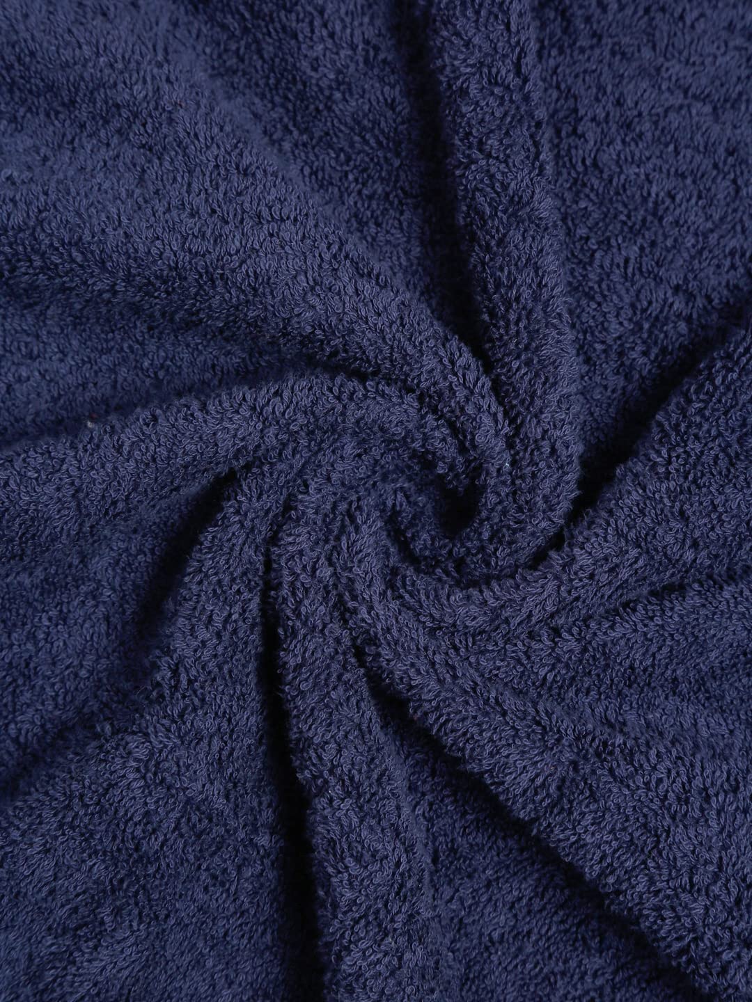 CREEVA 100% Terry Cotton Set of 2 Couple Bath Towel | 1 Large 75X150 Cm and 1 Medium 120X60 Cm | Ultra Soft, Highly Absorbent and Quick Dry Towels for Men & Women Daily Use Bath Set of 2 - Navy & Violet