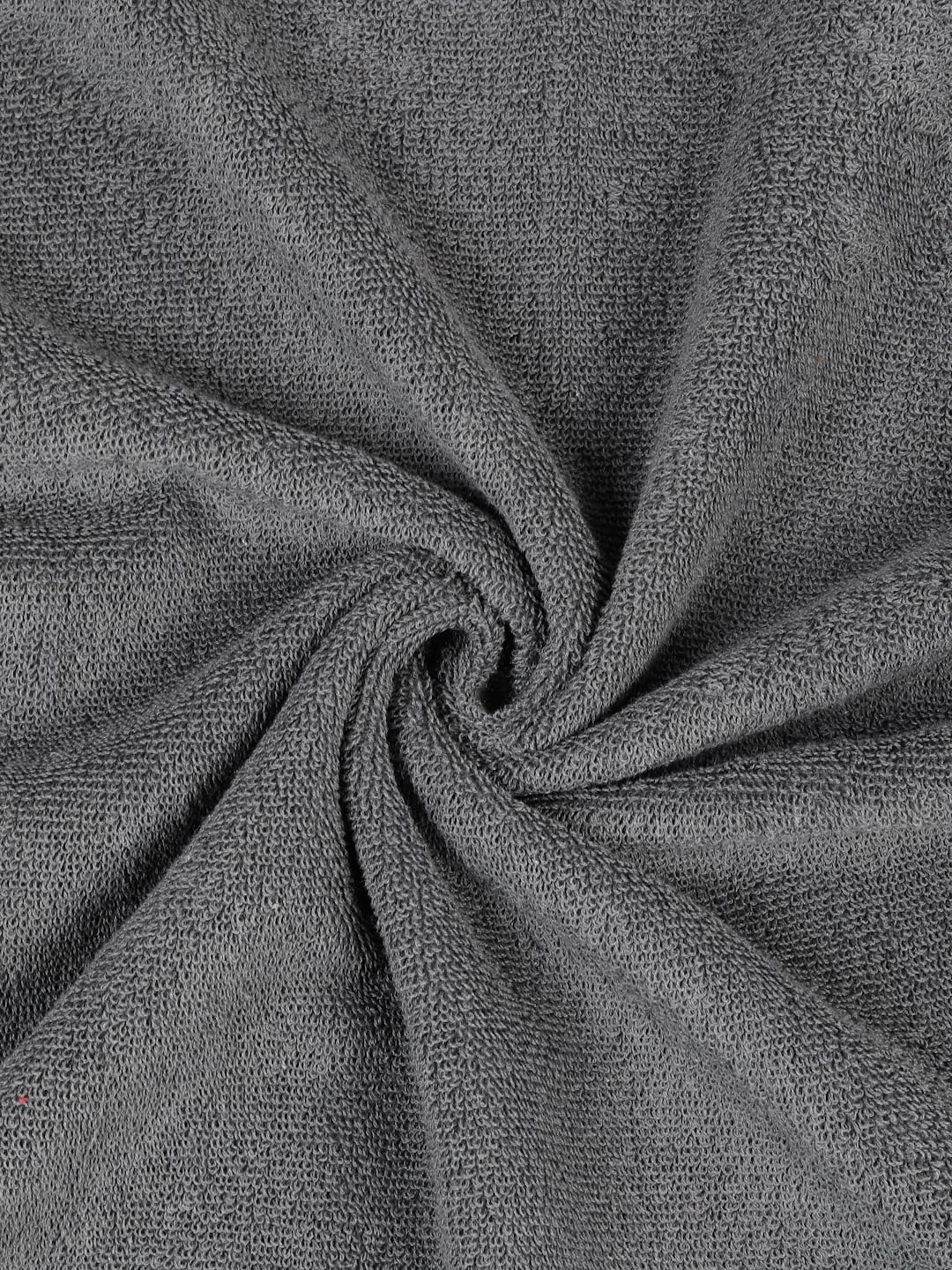 CREEVA Classic Cotton Bath Towel Set of 2, 545 GSM, 70x145 cm - Sleek Grey Duo