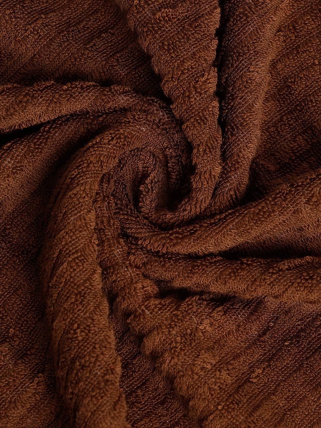 CREEVA Soft 500 GSM Solid Bath Towel 70 X 130 CM Brown