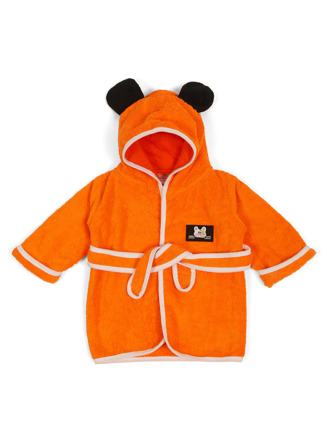 CREEVA Cuddle Hooded Baby Bathrobe for Newborn & Infant | Ultra Soft Cotton