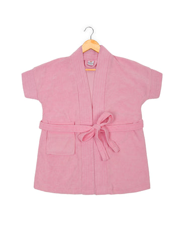 Melodious Kids Baby Bathrobe with Front Pocket – Soft, Cozy & Cute Navy Robe for Infants