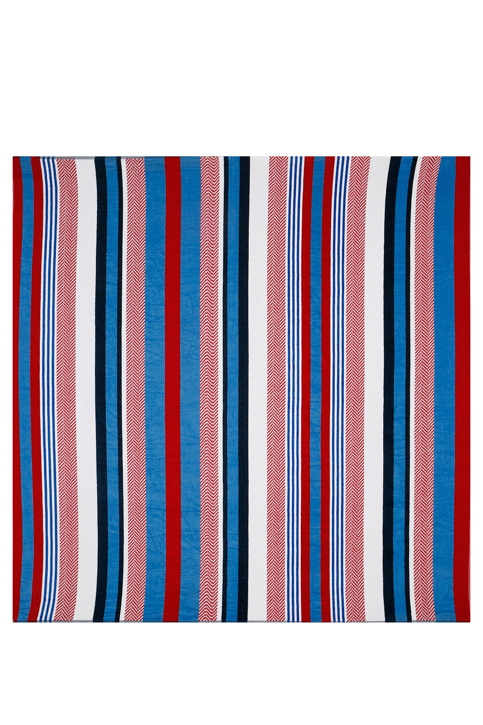 Classic Striped Cotton Beach Sheet – Quick-Dry & Lightweight