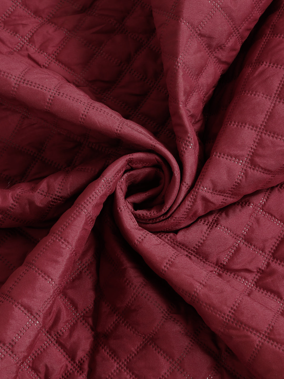 Creeva Purenest Waterproof Cotton Feel Quilted Mattress Protector - Maroon
