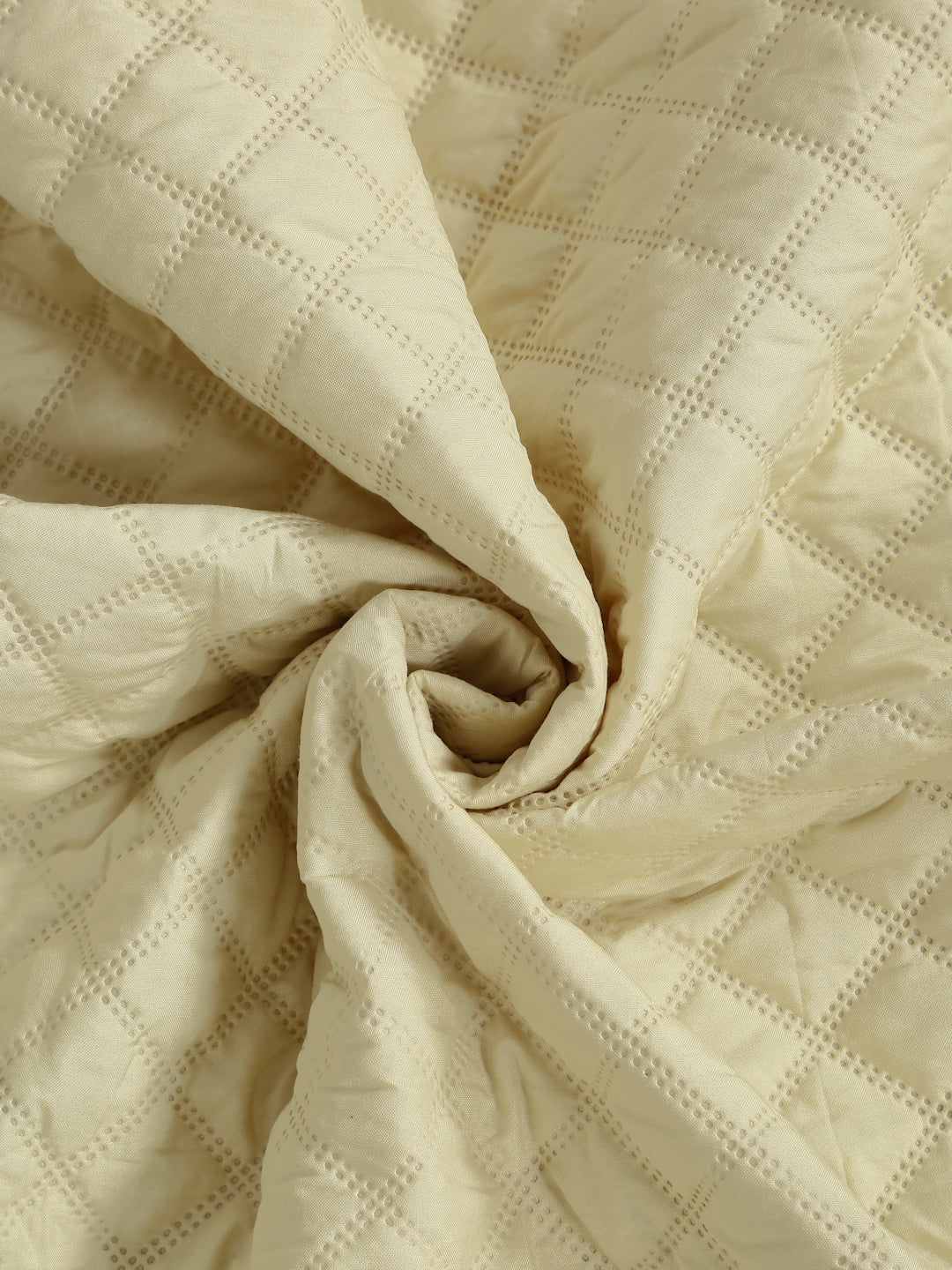 Creeva Purenest Waterproof Cotton Feel Quilted Mattress Protector - Cream