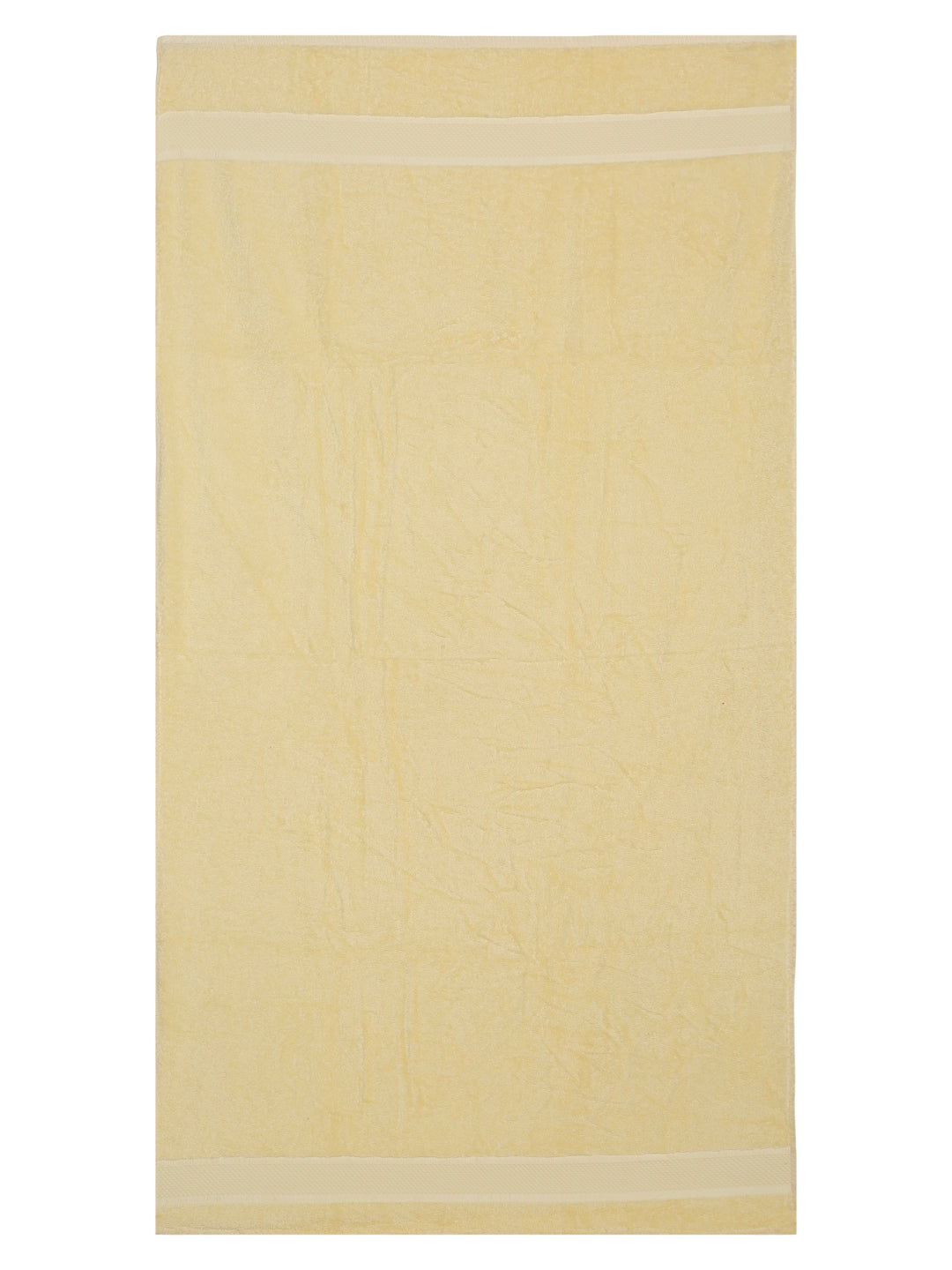 Lemon Mist Beach Towel – Light Yellow Freshness, 105 x 180 cm