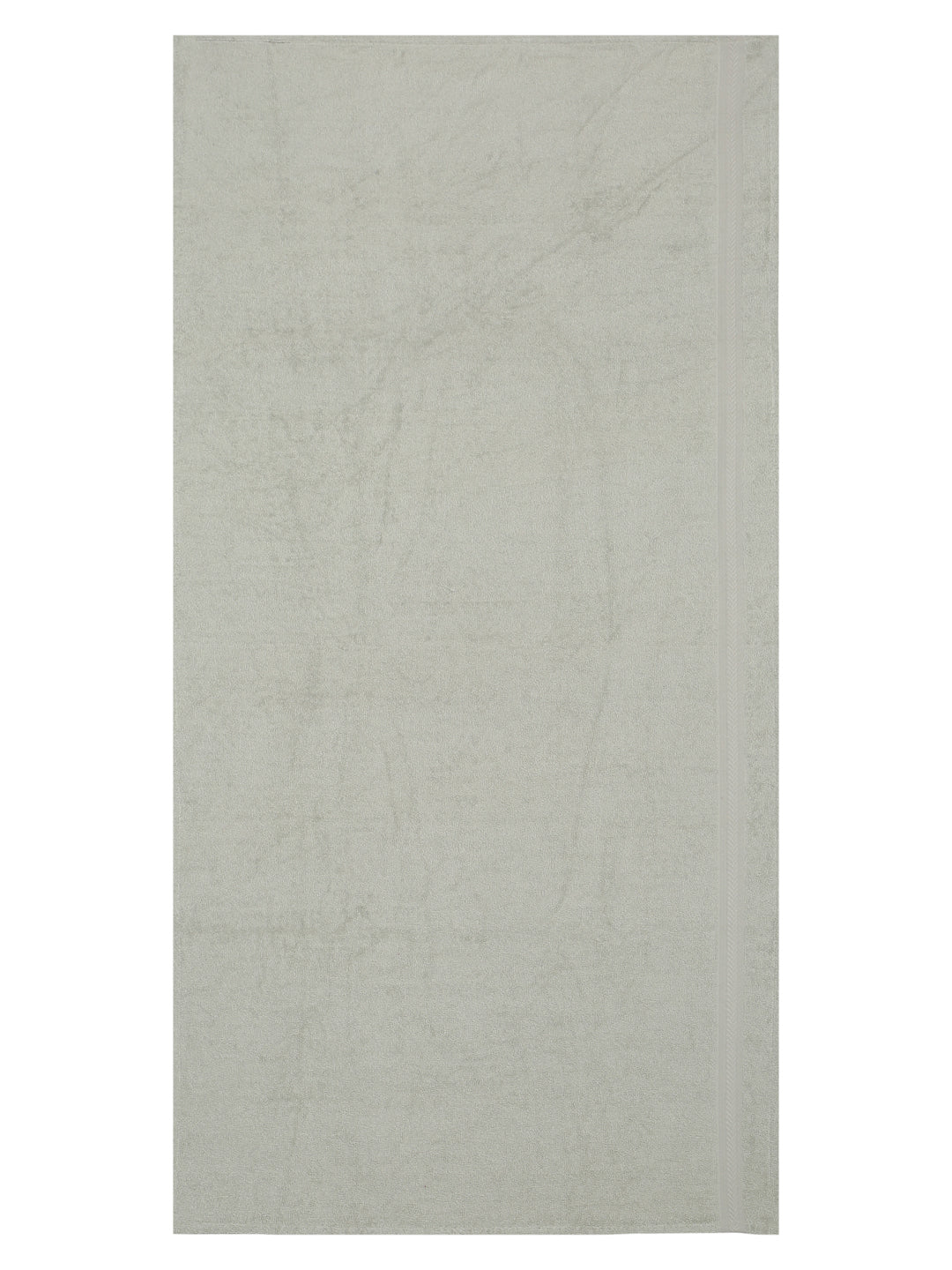 Stone Mist Beach Towel – Soft Light Grey Tone, 105 x 180 cm