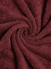 Creeva 525 GSM Cotton Lady Bath Towel 60x120 Set 2 (Wine)