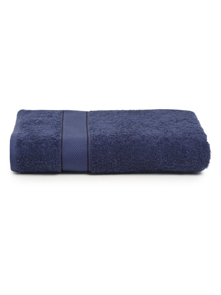 Creeva Navy 60 x 120 525 GSM Lady Bath Towel Set
