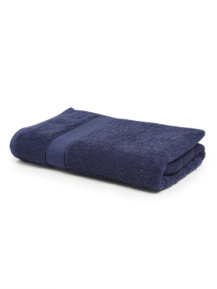 Creeva Navy 60 x 120 525 GSM Lady Bath Towel Set