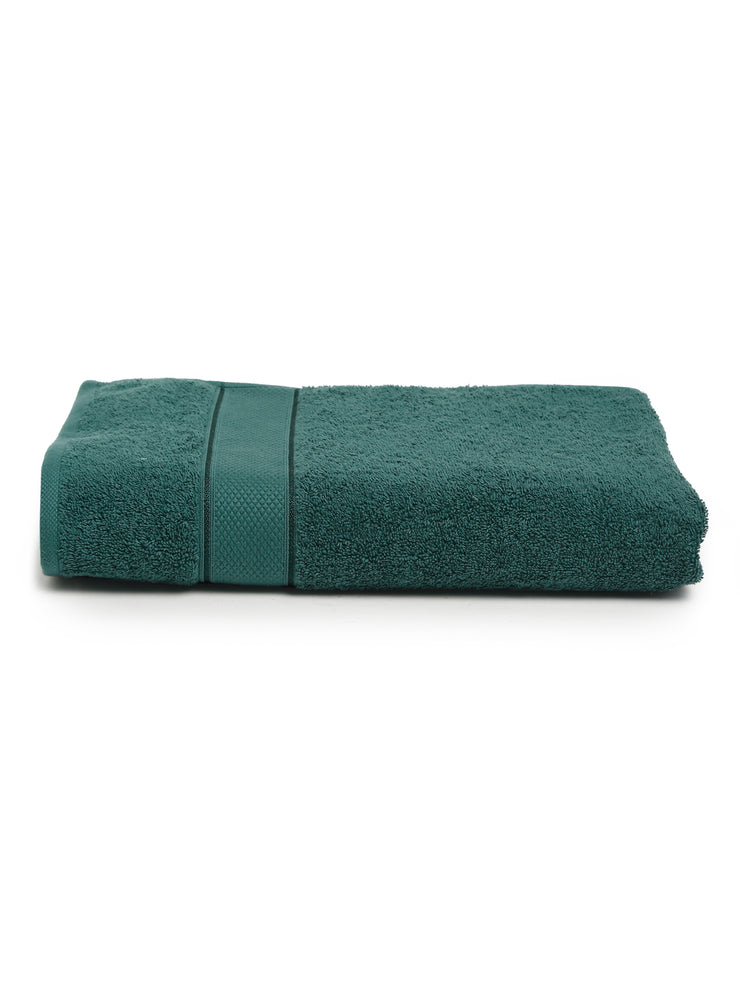 Creeva Dark Green 60 x 120 525 GSM Lady Bath Towel Set