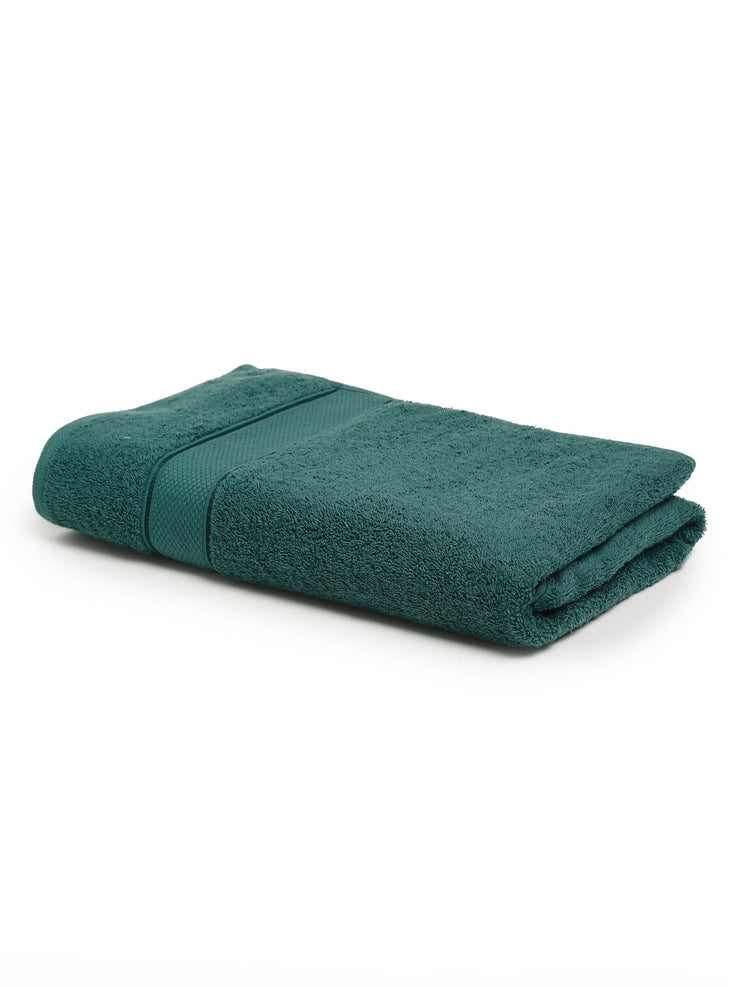 Creeva Dark Green 60 x 120 525 GSM Lady Bath Towel Set