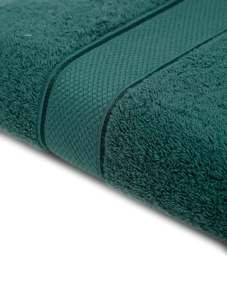 Creeva Dark Green 60 x 120 525 GSM Lady Bath Towel Set
