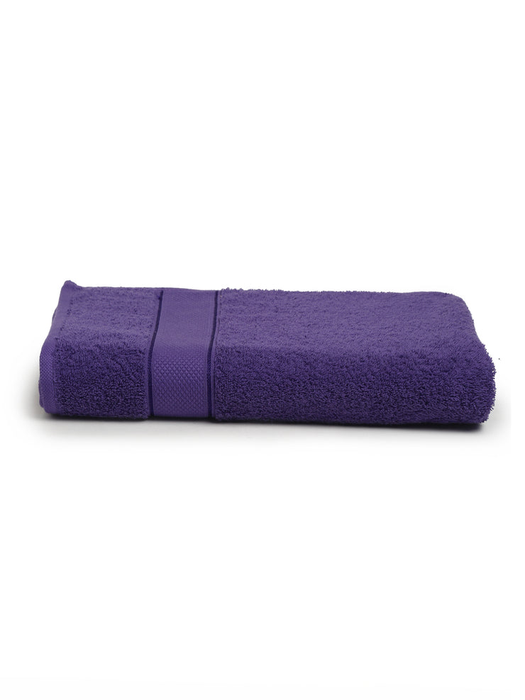 Creeva 525 GSM Cotton Lady Bath Towel 60x120 (Violet)