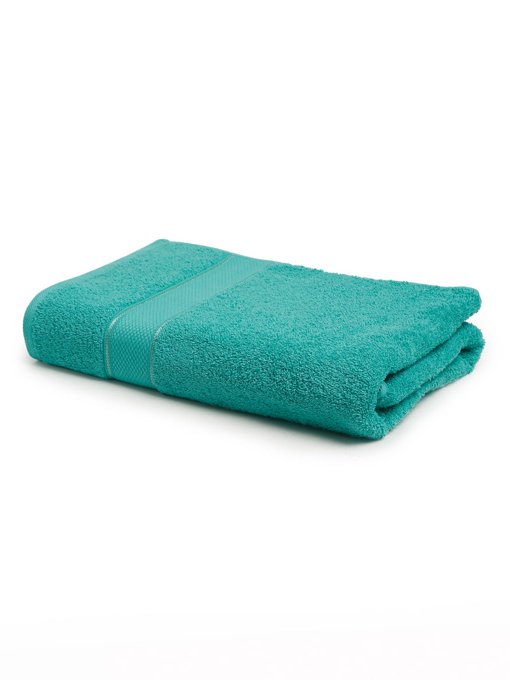 Creeva Sea Green 60 x 120 525 GSM Lady Bath Towel Set