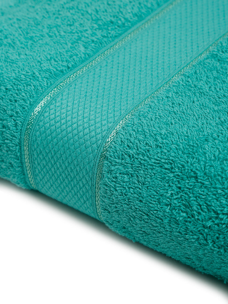Creeva Sea Green 60 x 120 525 GSM Lady Bath Towel Set
