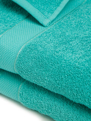 Creeva 525 GSM Cotton Lady Bath Towel 60x120 Set 2 (Sea Green)
